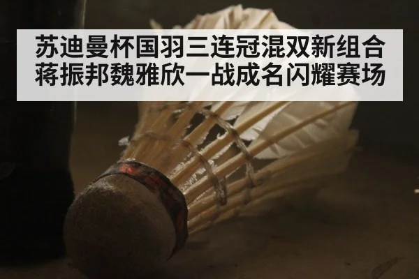 苏迪曼杯国羽三连冠混双新组合蒋振邦魏雅欣一战成名闪耀赛场